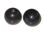 26mm Brown Foil Handmade Lampwork Glass Bead, 2 beads 26mm Brown Foil Handmade Lampwork Glass Bead, 2 beads