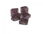 14mm Plum Diamond Foil Lampwork Glass Bead, 5 beads 14mm Plum Diamond Foil Lampwork Glass Bead, 5 beads