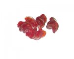 26 x 14mm Red Foil Lampwork Spiral Glass Bead, 5 beads 26 x 14mm Red Foil Lampwork Spiral Glass Bead, 5 beads