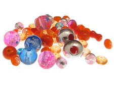 (image for) Approx. 1oz. Carnival Designer Glass Bead Mix