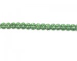 8 x 6mm Light Green Faceted Glass Rondelle Bead, 13" string 8 x 6mm Light Green Faceted Glass Rondelle Bead, 13" string