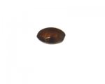 26mm Bronze Foil Lampwork Glass Bead 26mm Bronze Foil Lampwork Glass Bead