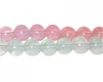 12mm Pink Jade-Style Glass Bead, faded. No Returns! 12mm Pink Jade-Style Glass Bead, faded. No Returns!