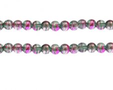 (image for) 8mm Meadow Abstract Glass Bead, approx. 35 beads
