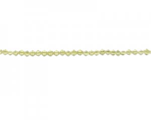 3mm Olive Faceted Bi-cone Glass Bead, 2 x 12" strings