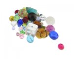 Approx. 1.5 - 2oz. Broom Glass Bead Mix Approx. 1.5 - 2oz. Broom Glass Bead Mix