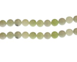 (image for) 8mm Pale Green Gemstone Bead, approx. 23 beads
