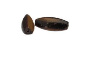(image for) 30 x 12mm Tiger's Eye Gemstone Bead, 2 beads