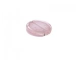 28mm Pink Foil Flat Round Lampwork Glass Bead 28mm Pink Foil Flat Round Lampwork Glass Bead