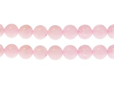 (image for) 10mm Rose Quartz Gemstone Bead, approx. 19 beads