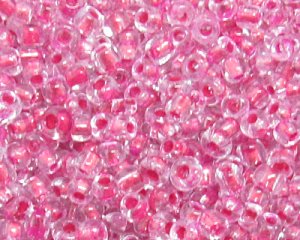 11/0 Red Inside-Color Glass Seed Bead, 1oz. bag