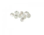 8mm Crystal Bumpy Lampwork Glass Bead, 10 beads 8mm Crystal Bumpy Lampwork Glass Bead, 10 beads