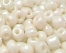 (image for) 6/0 Off-White Opaque Glass Seed Bead, 1oz. Bag
