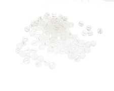 (image for) Approx. 1oz. x 4mm Milky White Glass Beads