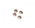 6mm Silver Metal Spacer Bead, 12 beads 6mm Silver Metal Spacer Bead, 12 beads