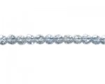 8mm Very Pale Blue Faceted Round Glass Bead, 12" string 8mm Very Pale Blue Faceted Round Glass Bead, 12" string