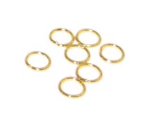 (image for) 6mm Gold-Coated Jump Ring - approx. 200 rings
