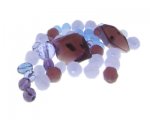 Approx. 1.5 - 2oz. Purple Paradise Glass Bead Mix Approx. 1.5 - 2oz. Purple Paradise Glass Bead Mix