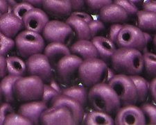(image for) 6/0 Purple Metallic Glass Seed Bead, 1oz. Bag