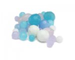 Approx. 1.5 - 2oz. Semi-Opaque Glass Bead Mix Approx. 1.5 - 2oz. Semi-Opaque Glass Bead Mix