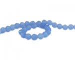 8mm Violet Semi-Opaque Faceted Glass Bead, 16" string 8mm Violet Semi-Opaque Faceted Glass Bead, 16" string