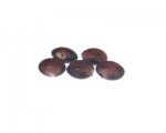 16mm Plum Dot Lampwork Glass Bead, 5 beads 16mm Plum Dot Lampwork Glass Bead, 5 beads