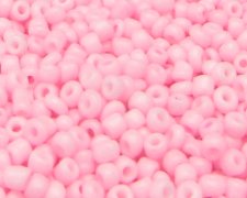 (image for) 11/0 Baby Pink Opaque Glass Seed Bead, 1oz. Bag