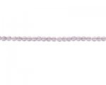 3mm Very Pale Plum Faceted Glass Bead, 2 x 12" strings 3mm Very Pale Plum Faceted Glass Bead, 2 x 12" strings