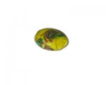 28mm Yellow Pattern Lampwork Bead 28mm Yellow Pattern Lampwork Bead