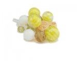 Approx. 1.5 - 2oz. Yellow/White Bead Mix Approx. 1.5 - 2oz. Yellow/White Bead Mix
