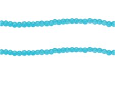 (image for) 4mm Turquoise Jade-Style Glass Bead, approx. 110 beads