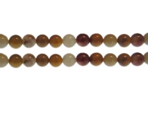 (image for) 8mm Jasper Gemstone Bead, approx. 23 beads