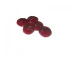 16mm Red Pattern Lampwork Glass Bead, 5 beads 16mm Red Pattern Lampwork Glass Bead, 5 beads