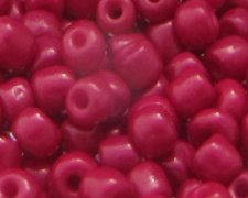 (image for) 6/0 Ruby Opaque Glass Seed Bead, 1oz. Bag