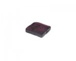 24mm Plum Foil Lampwork Square Glass Bead 24mm Plum Foil Lampwork Square Glass Bead