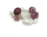 Approx. 1.5 - 2oz. White/Plum Bead Mix Approx. 1.5 - 2oz. White/Plum Bead Mix