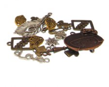 (image for) Approx. 1oz. Metal Charm Bead Mix