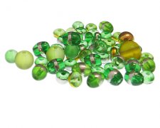 (image for) Approx. 1oz. Green Acres Designer Glass Bead Mix