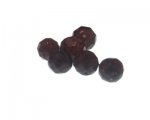 14mm Purple Faceted Glass Bead, 6 beads 14mm Purple Faceted Glass Bead, 6 beads