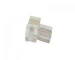 16mm Crystal Lampwork Cube Glass Bead, 3 beads 16mm Crystal Lampwork Cube Glass Bead, 3 beads