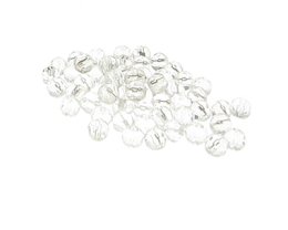 (image for) Approx. 1oz. 6mm Crystal Pressed Glass Beads