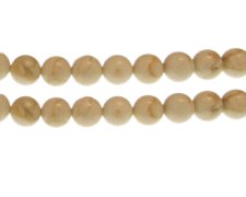 (image for) 10mm Beige Jasper Gemstone Bead, approx. 20 beads