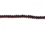 6 x 4mm Red Faceted Glass Rondelle Bead, 13" string 6 x 4mm Red Faceted Glass Rondelle Bead, 13" string