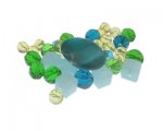 Approx. 1.5 - 2oz. Calm Seas Glass Bead Mix Approx. 1.5 - 2oz. Calm Seas Glass Bead Mix