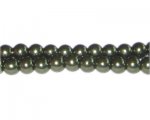 8mm Olive Glass Pearl Bead, approx. 56 beads 8mm Olive Glass Pearl Bead, approx. 56 beads