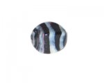 28mm Purple Chunky Handmade Glass Lampwork Bead 28mm Purple Chunky Handmade Glass Lampwork Bead