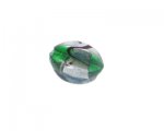 26 x 24mm Green Pattern Lampwork Glass Bead 26 x 24mm Green Pattern Lampwork Glass Bead