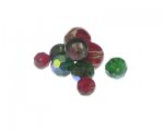 Approx. 1.5 - 2oz. Christmas Glass Bead Mix Approx. 1.5 - 2oz. Christmas Glass Bead Mix