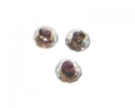 12 x 10mm Black/Gold Inside-Color Rondelle Lampwork Glass Bead, 12 x 10mm Black/Gold Inside-Color Rondelle Lampwork Glass Bead,
