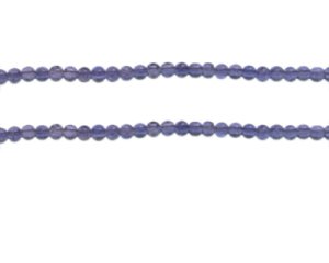 (image for) 4mm Dark Violet Crackle Glass Bead, approx. 105 beads